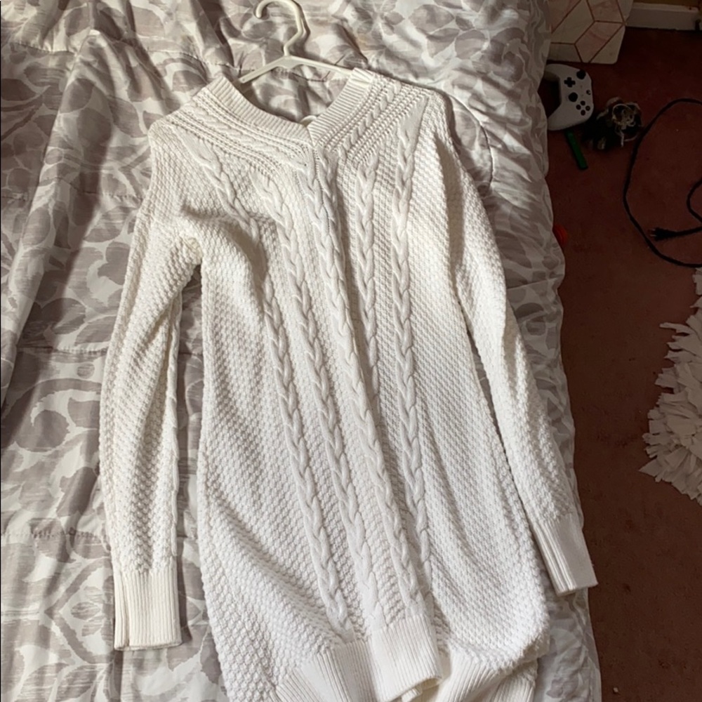 White dress from Abercrombie and Fitch